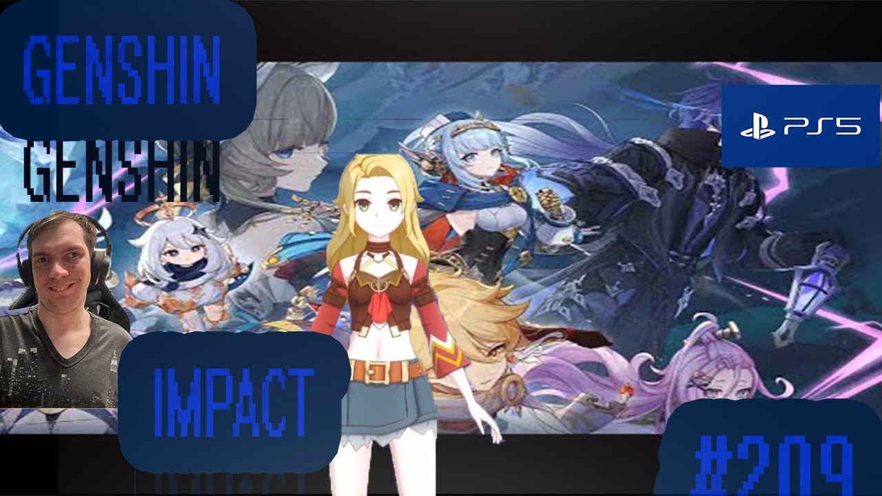 прохождение gensin impact  часть # 209 новый гг? перенёс ак на ps 5