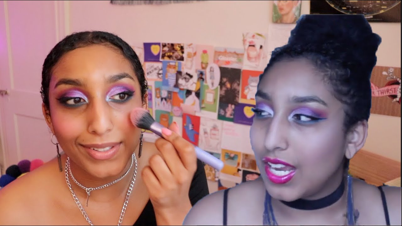 recreating a 3 year old makeup look | collab with @Abby Williamson