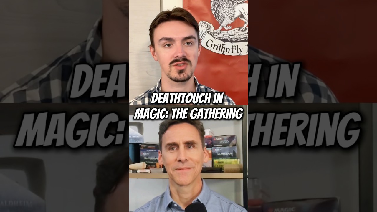 Explaining MTG Deathtouch To My Beginner Dad!!