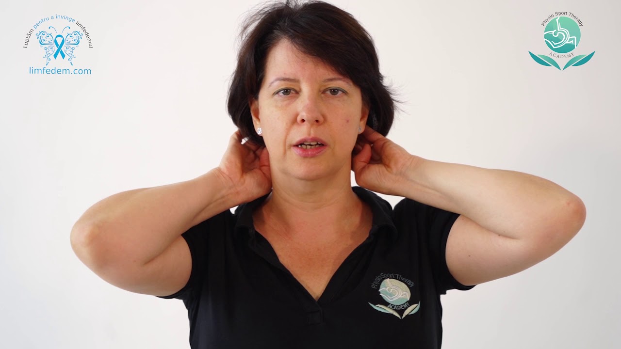 Autodrenajul membrului superior în caz de mastectomie unilaterală - Platforma Limfedem.com