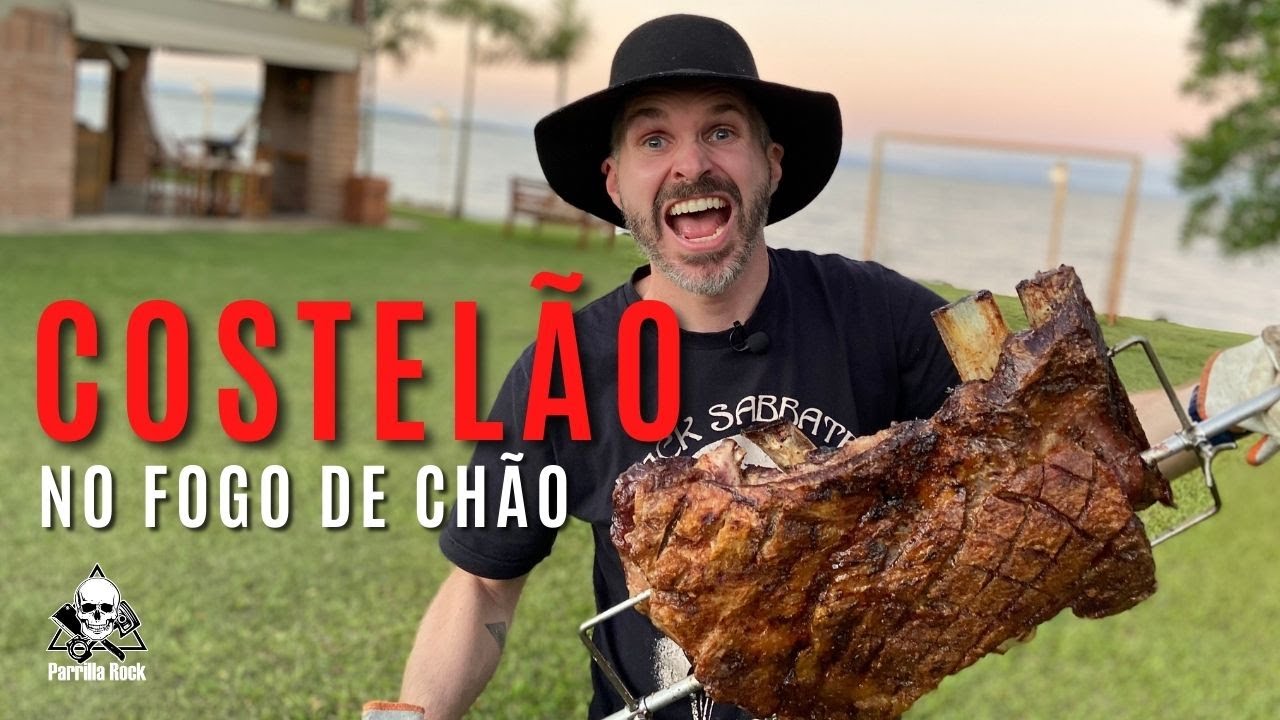 Costela no Fogo de Chão - Churrasco Gaúcho | Parrilla Rock