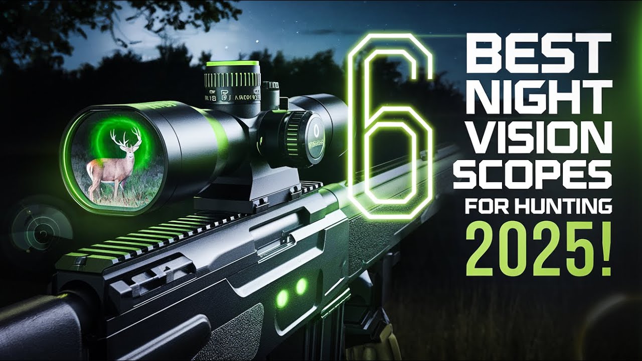 Top 6 Best Night Vision Scopes For Hunting 2026! 🔥
