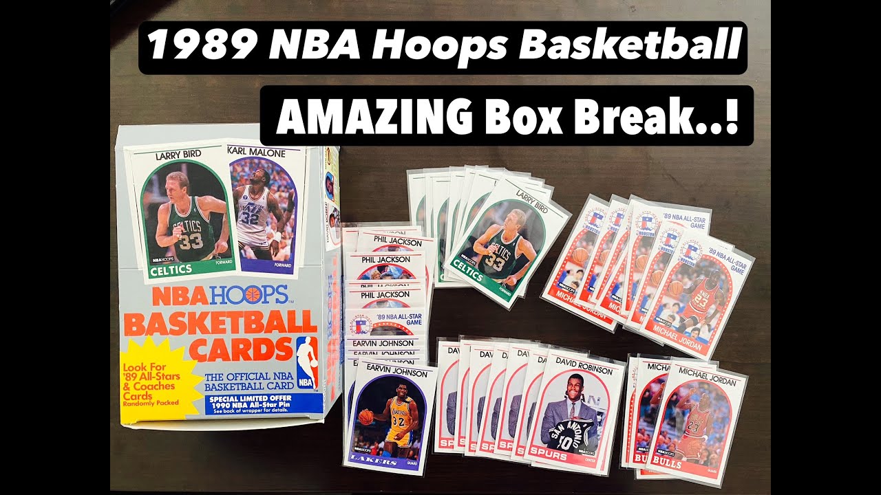1989 NBA HOOPS Series 1 Basketball Box Break. OUR MOST “AMAZING” BOX BREAK YET....!