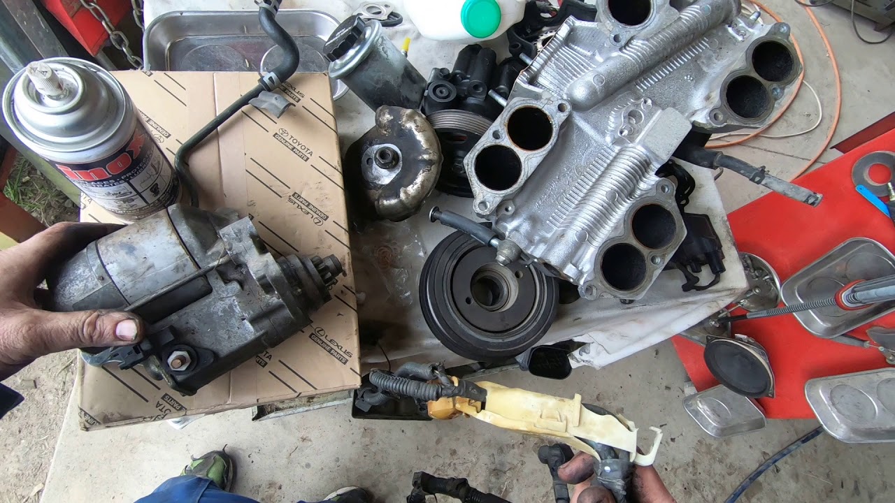LS400 refab - starter loom out