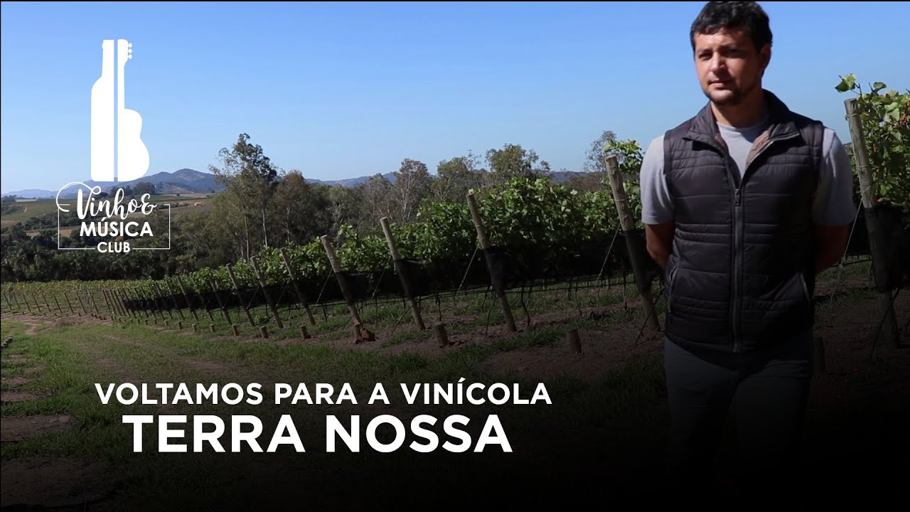 Voltamos para a vinícola TERRA NOSSA