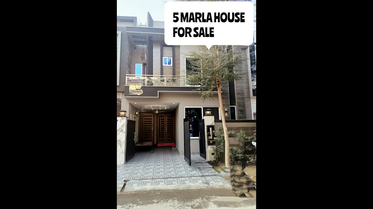 5 MARLA HOUSE FOR SALE IN LAKE CITY LAHORE SECTOR M7B