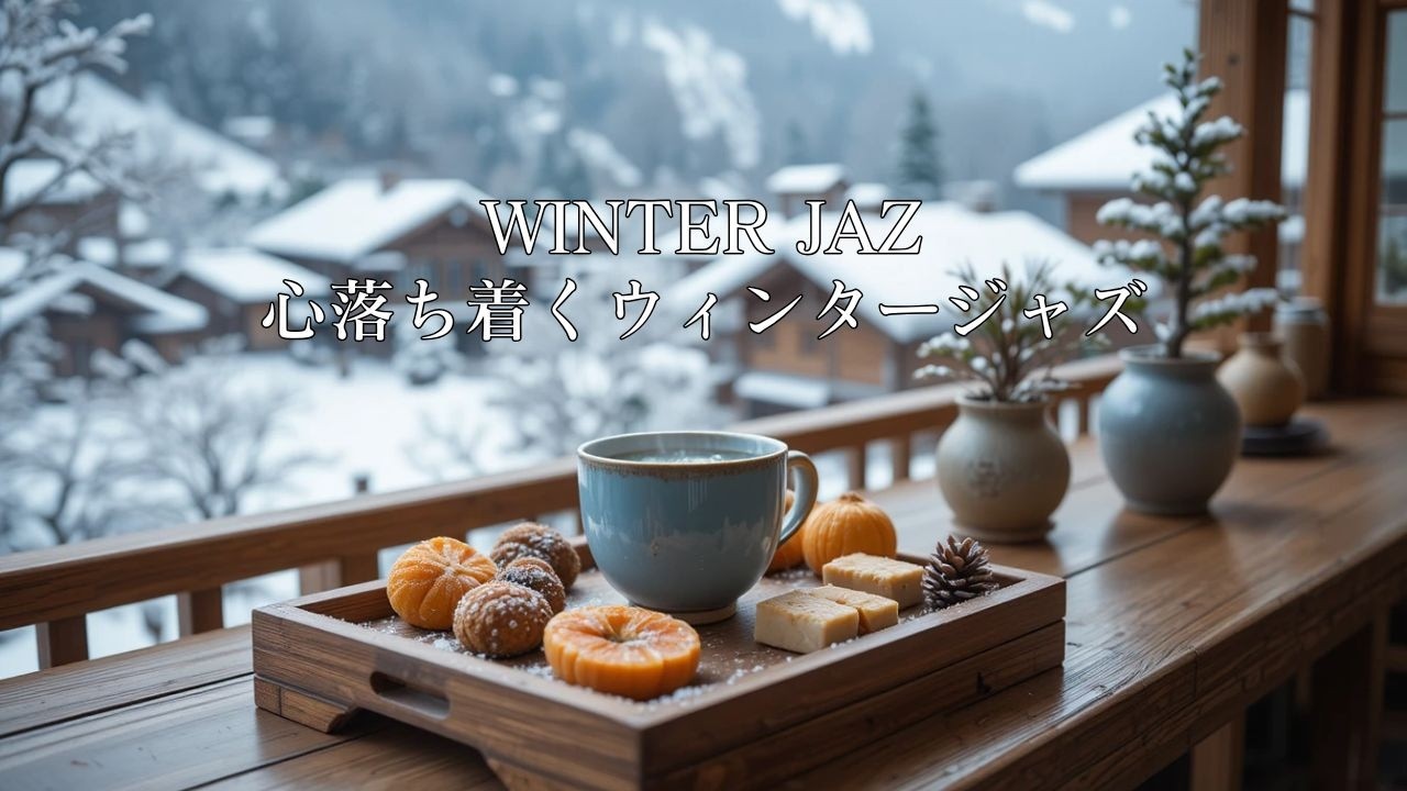 【作業用BGM】心落ち着くウィンタージャズ｜深い作業時間を支える冬カフェBGM ❄️☕Winter Jazz for Deep Productivity