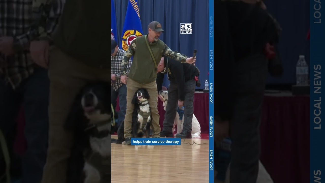 Augusta police and firefighters have b-ball battle to raise funds for service dog training