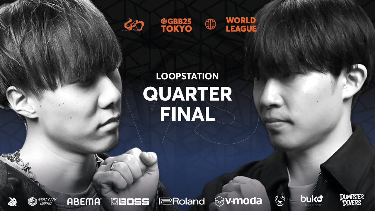JUNNO 🇯🇵 vs MAHIRO 🇯🇵 | GBB25: BOSS Loopstation | Quarter Final