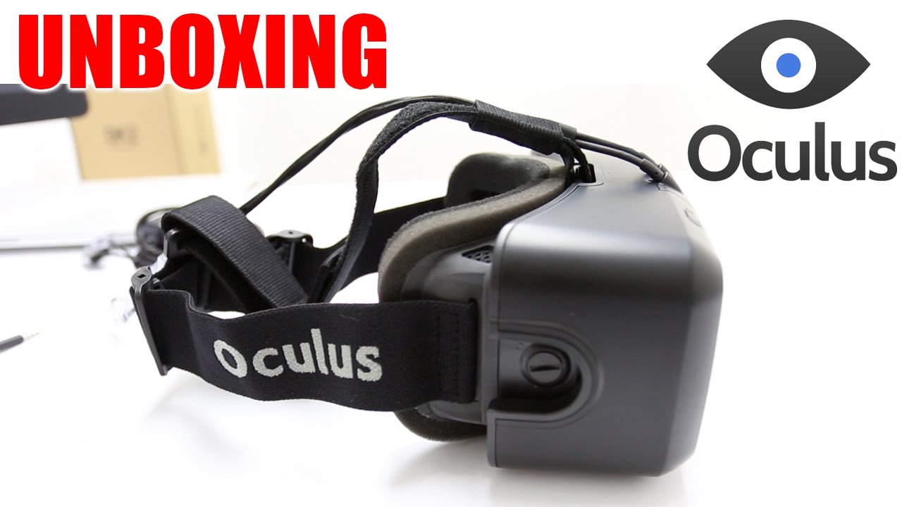 Oculus Rift DK2 Unboxing - Unboxing of Virtual Reality Oculus Rift DK2