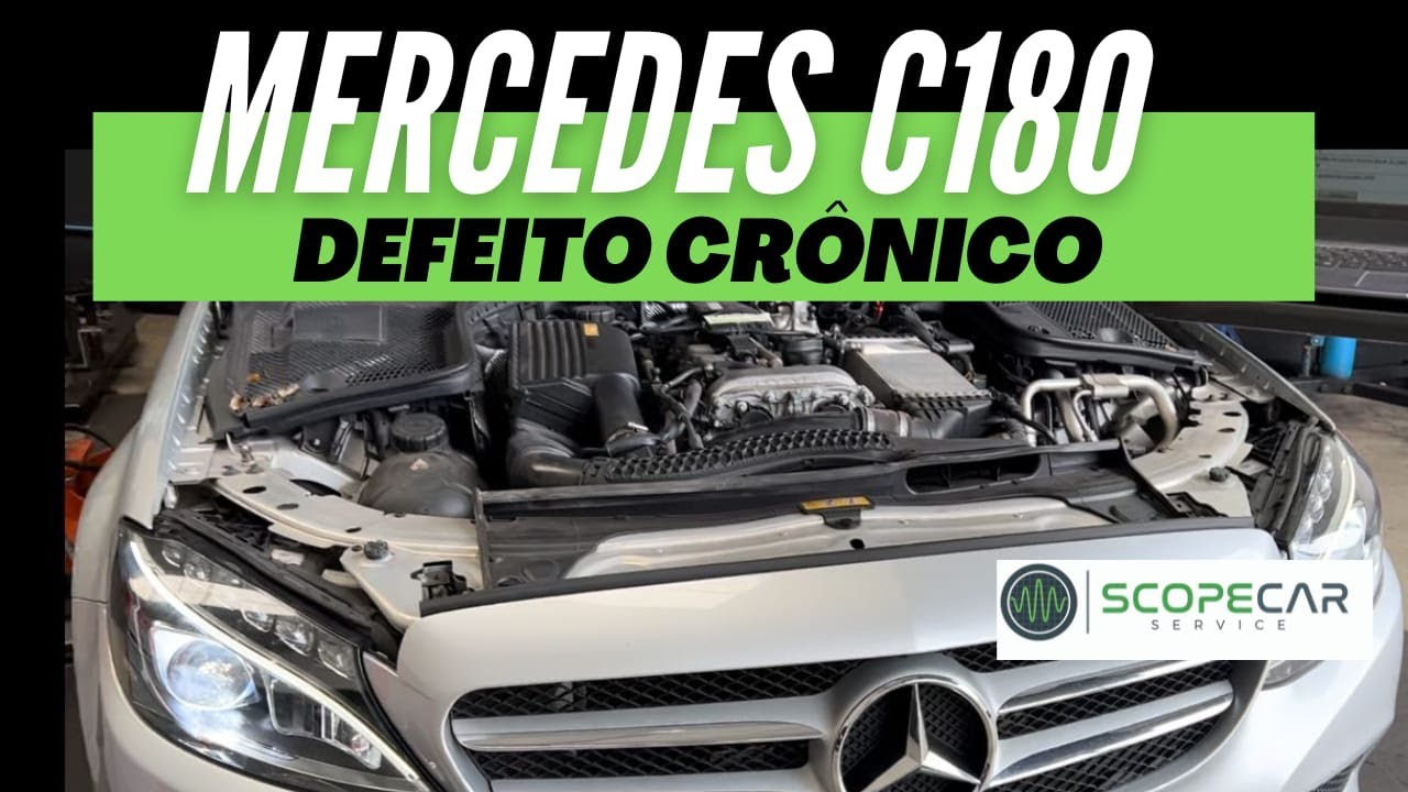 Mercedes C180 defeito crônico , falha na modulação da pressão de óleo do motor .