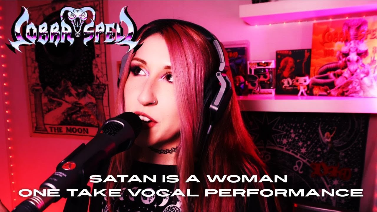 COBRA SPELL - Satan is a Woman | One take Vocal Performance - Kristina Vega