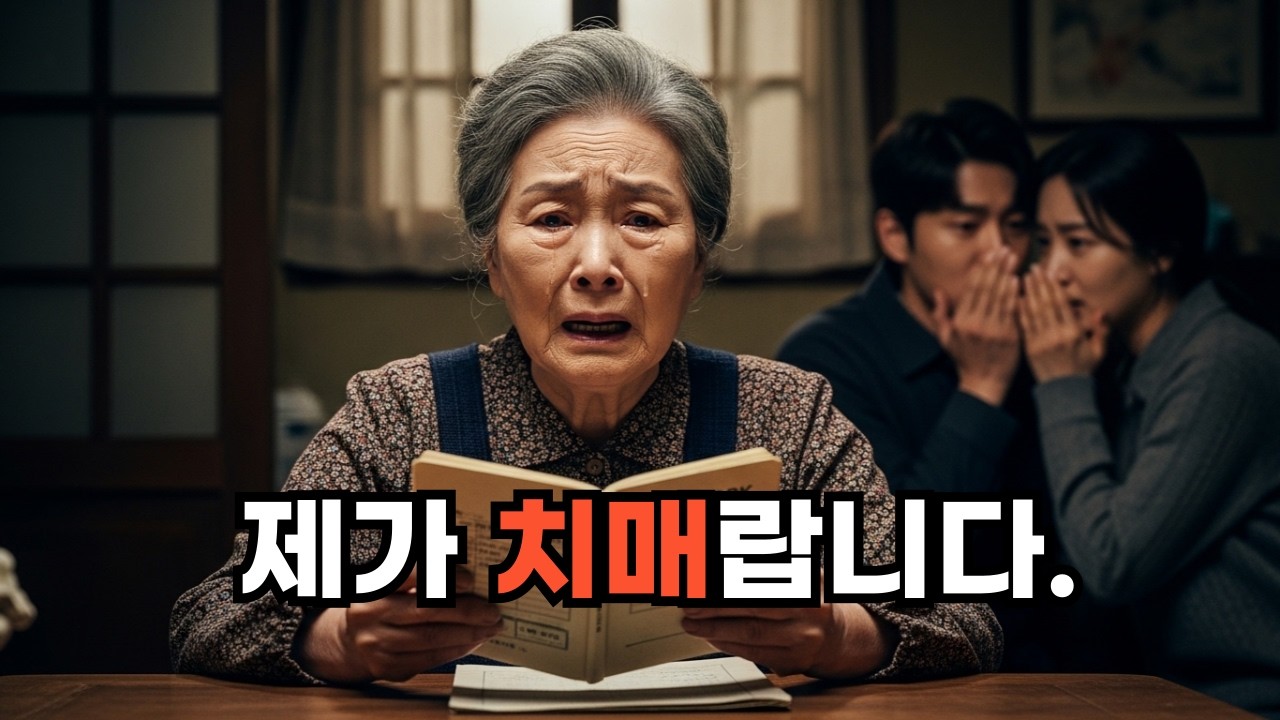 아들이 제 통장을 가져갔습니다. 그런데 제가 치매라고 했습니다.