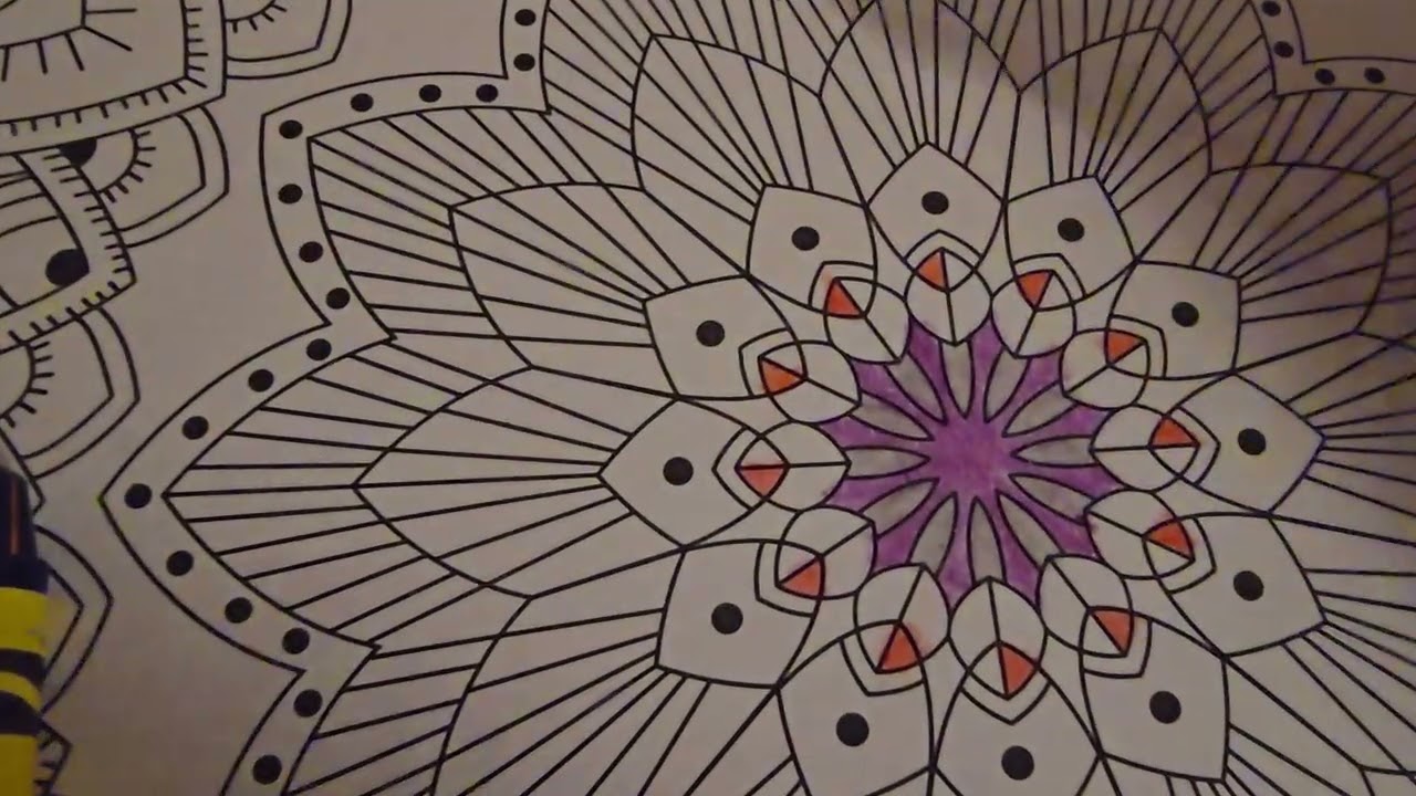 Best ASMR Deep Asleep Meditation Coloring w/ Crayons Relaxing Tapping Scratching No Talking Insomnia