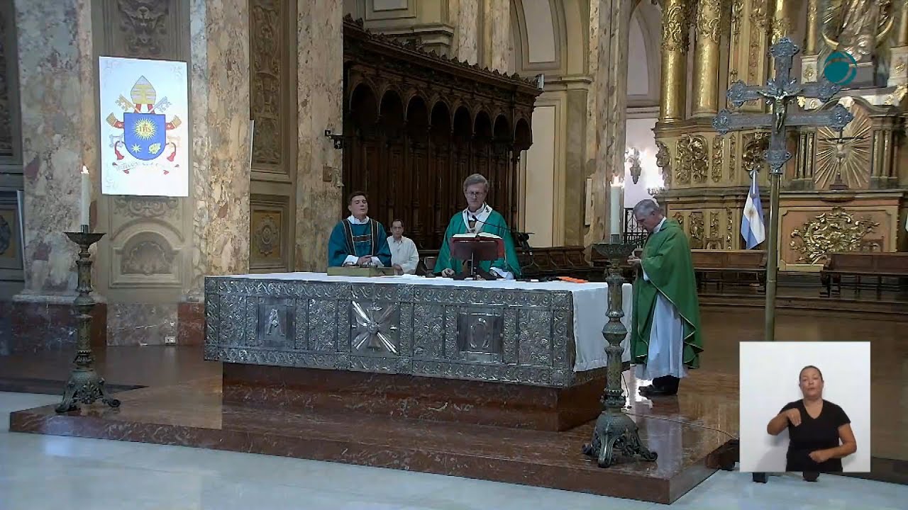 Catedral metropolitana de Buenos Aires. Santa Misa del 15 y 16 de febrero