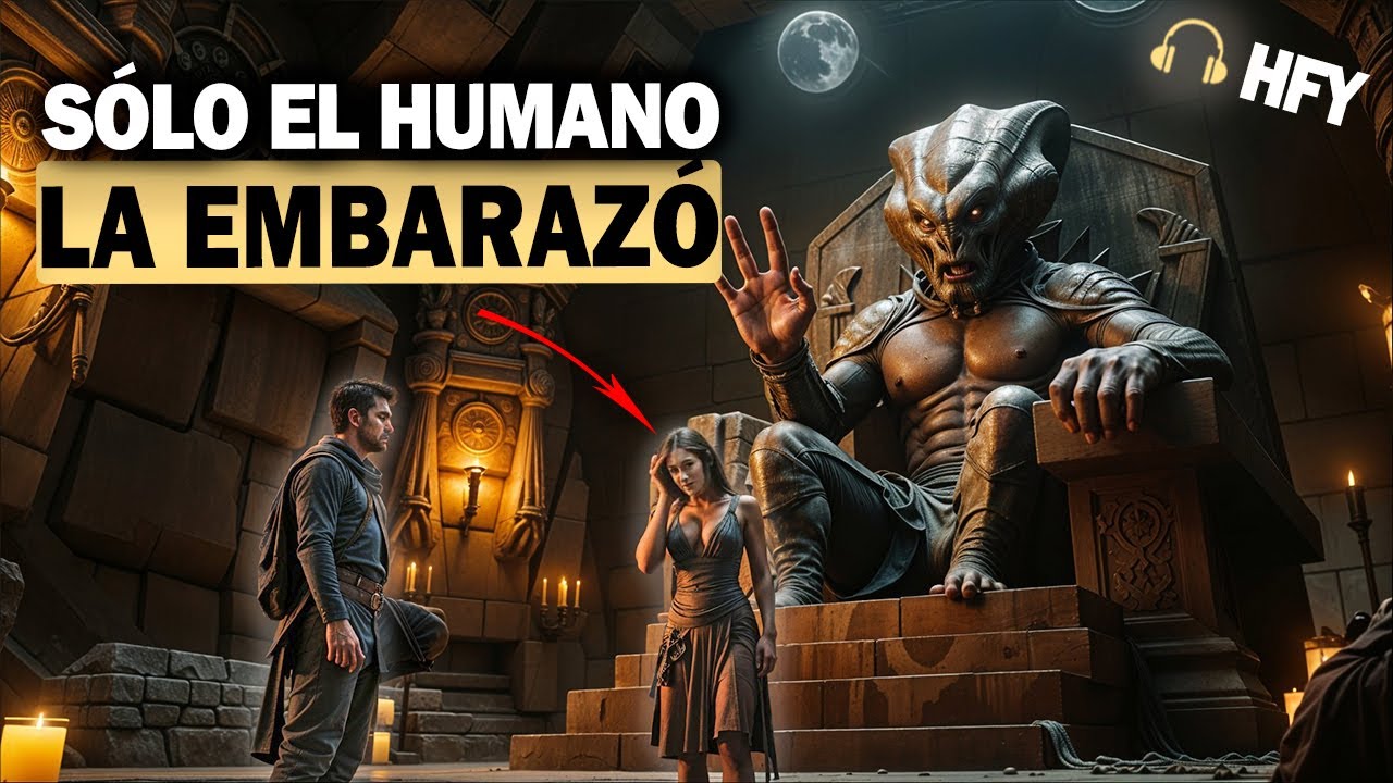 VIUDA ALIENÍGENA Despreciada por INFÉRTIL, Hasta que el Humano la EMBARAZÓ | HFY