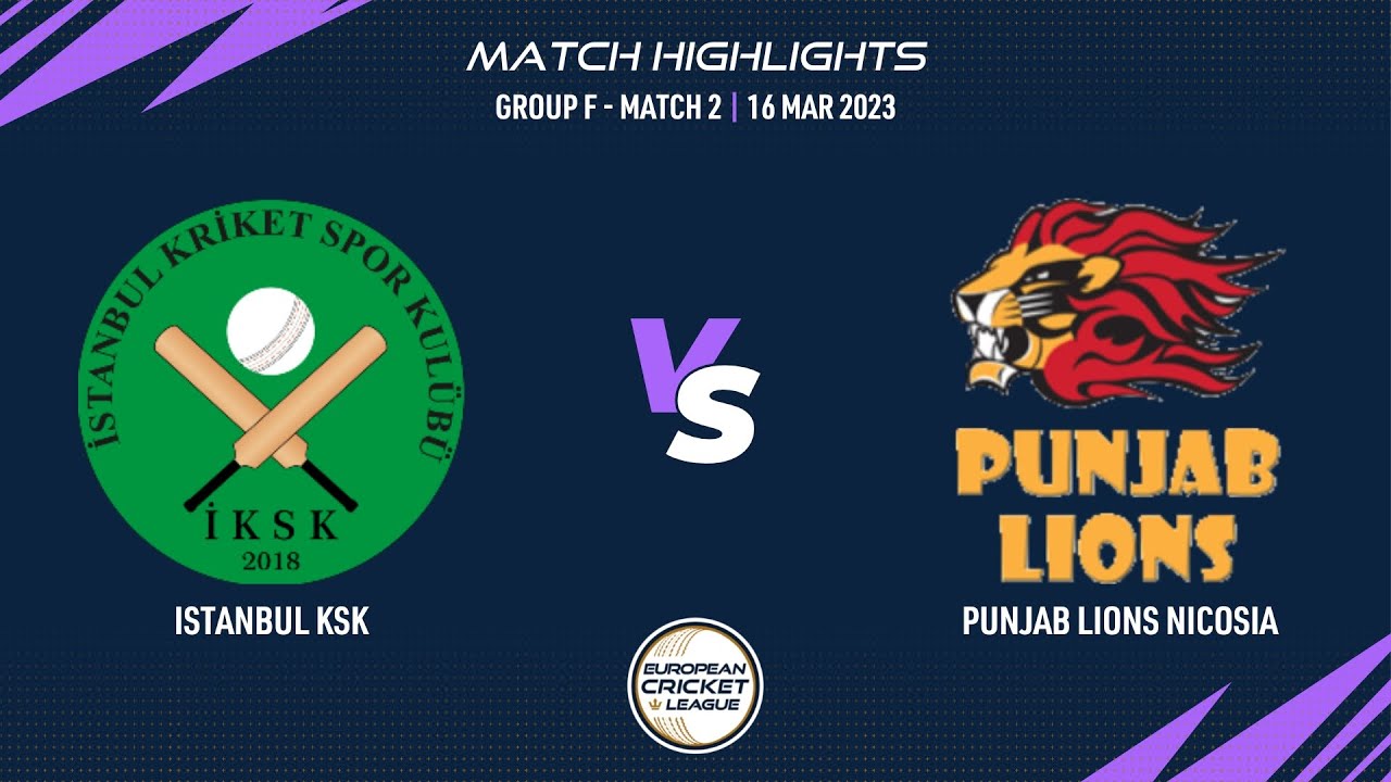 Match 2 - IST vs PLN | Highlights | European Cricket League 2023 | Group F, Day 1 | ECL23 ECL23.072