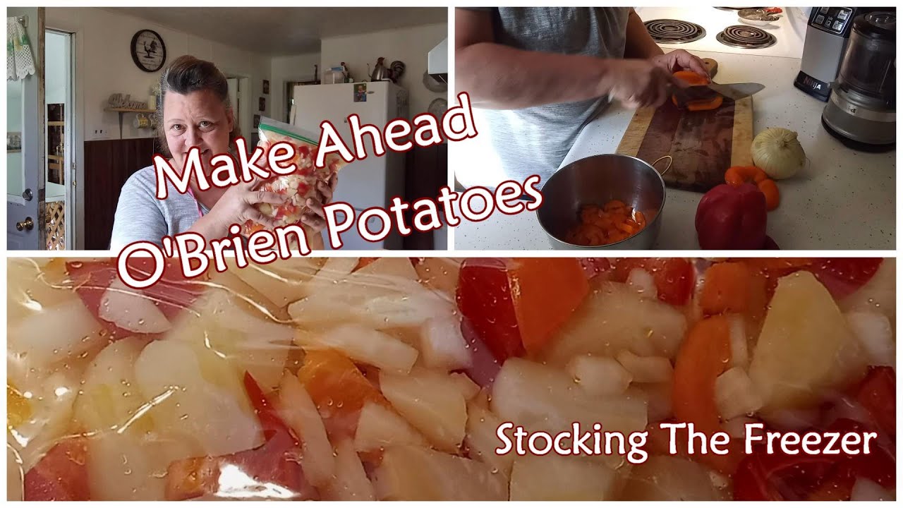 Make Ahead O'Brien Potatoes | Stocking The Freezer