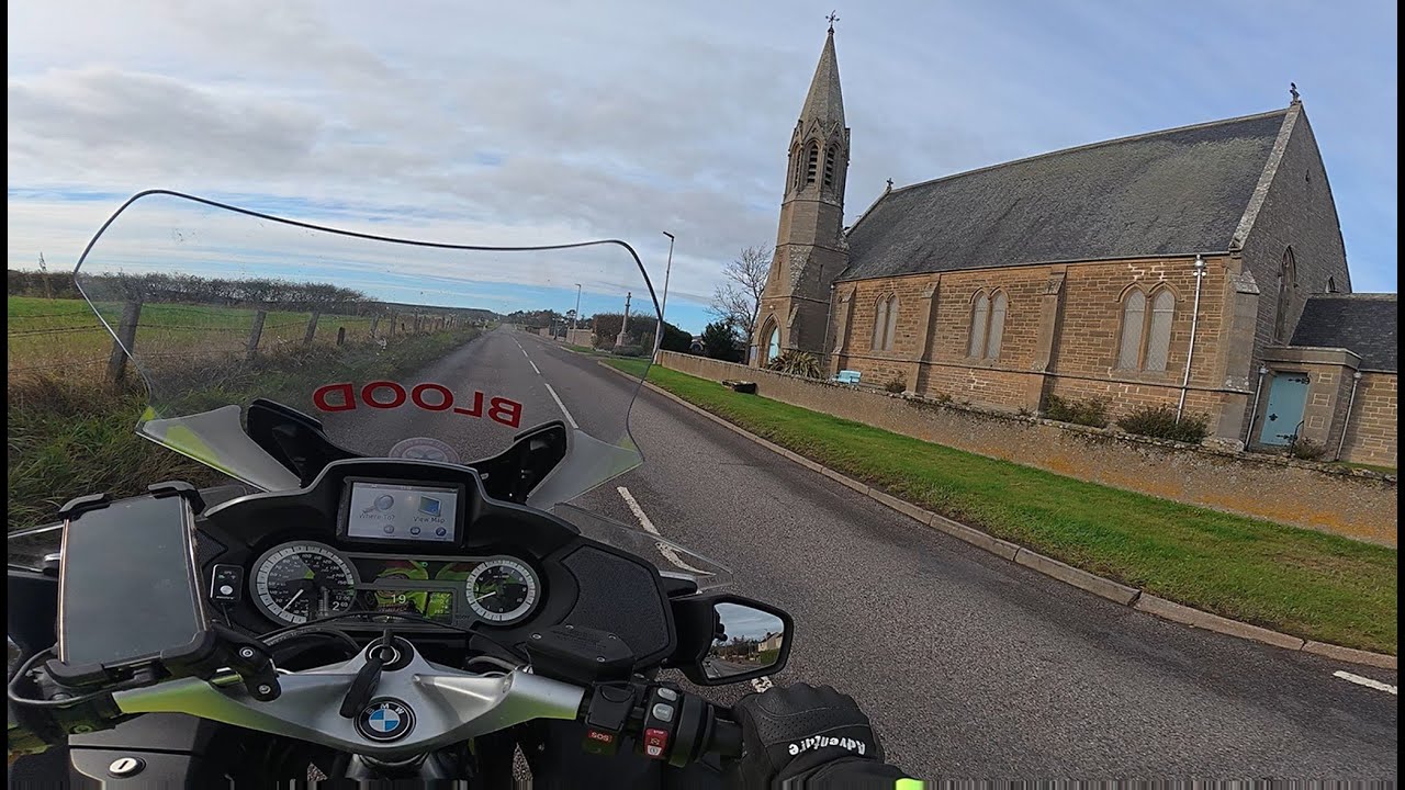 NERVS Blood Bike CHELLE - R2/6 - DUFFUS to FORRES ( via HOPEMAN )