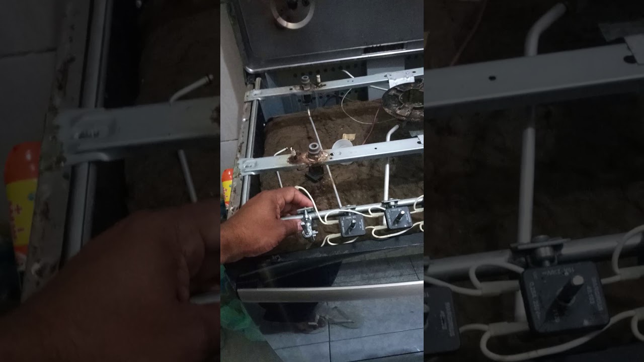 Manutenção no fogão atlas utop