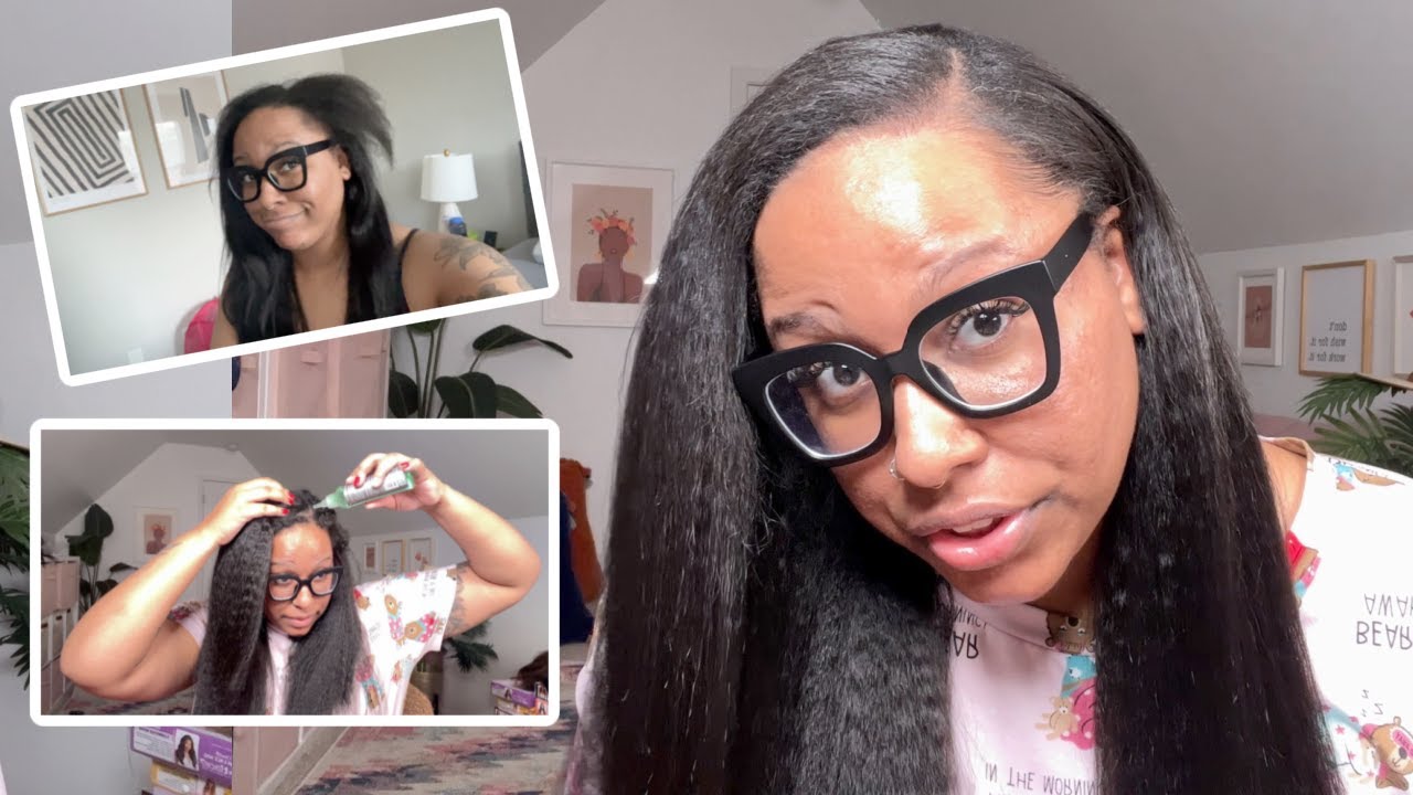 SEW-IN MAINTENANCE VLOG | WEEKS 1-3 | TRADITIONAL SEW IN WITH LEAVE OUT ON TYPE 4 NATURAL HAIR