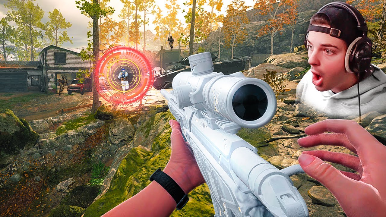#1 SNIPER uses EYE TRACKER on Modern Warfare 3