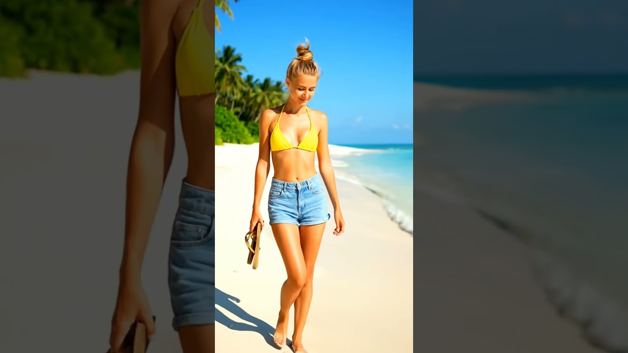 Beach Life with Russian Girls | Sea, Sun & Fun 🔥