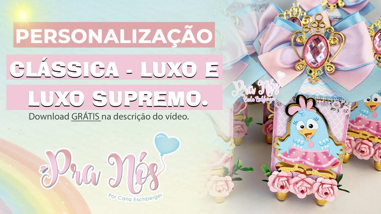 Diferenças entre as caixas clássica, luxo e luxo supremo.