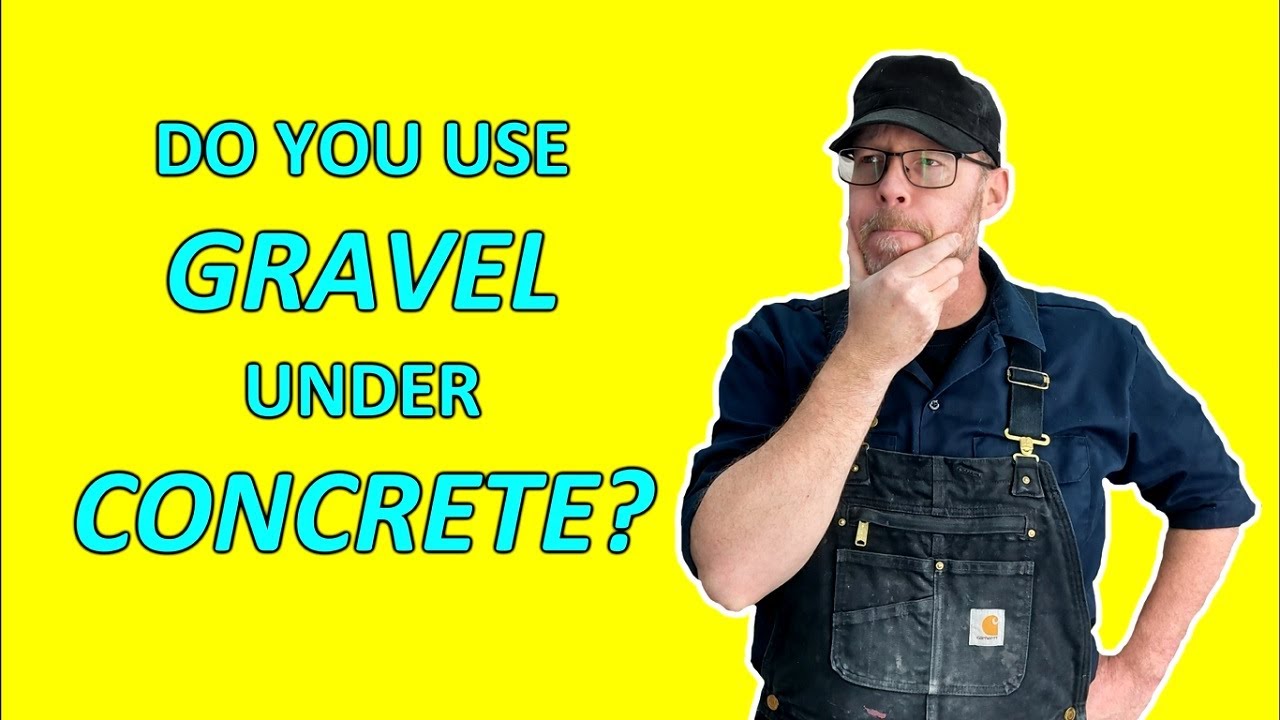 Нужен ли вам гравий под бетон?