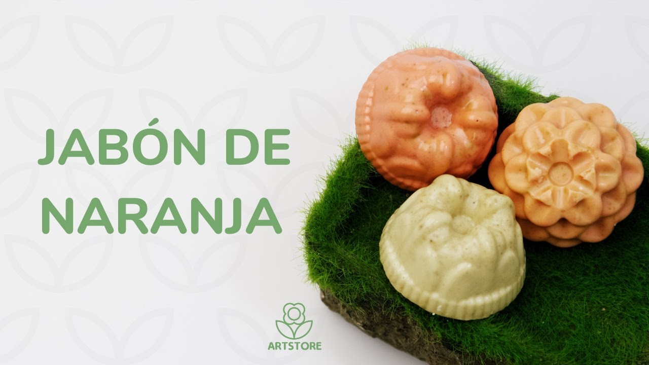 ✅ COMO hacer un JABÓN de NARANJA