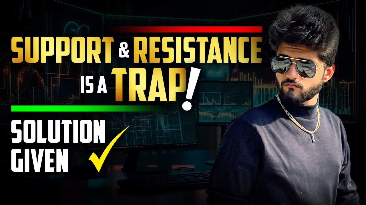 SUPPORT & RESISTANCE IS A TRAP | SOLUTION GIVEN