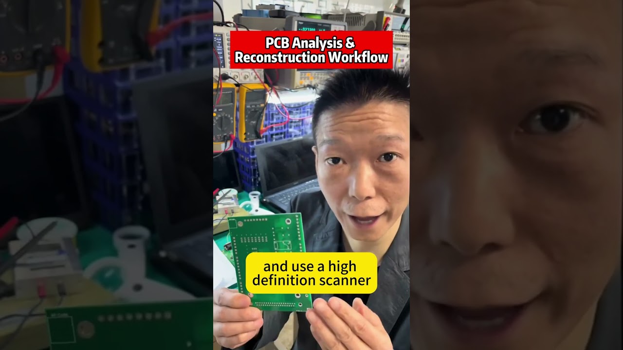 PCB Analysis & Reconstruction Workflow