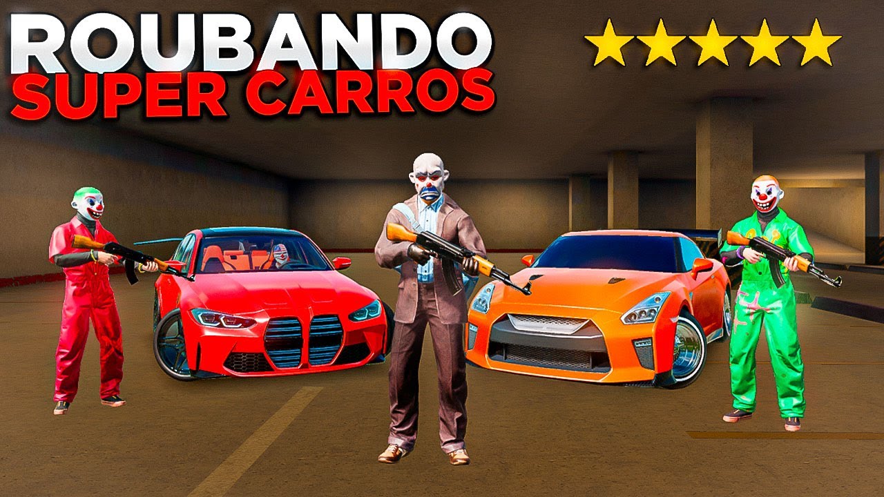 ROUBO DE CARROS COM FUGA NAS POLICIAS NO FLEX CITY