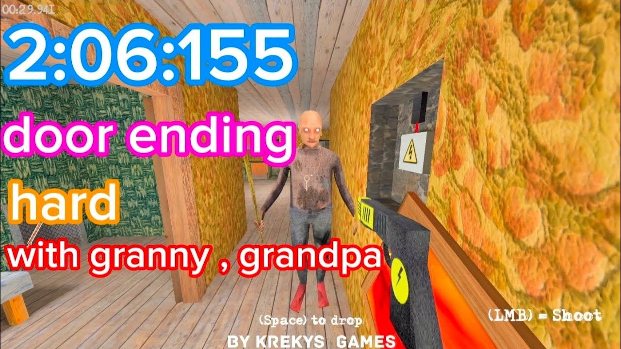Granny 2: enhanced | 2:06:155 | door ending | with granny,  grandpa | any glitchless% 