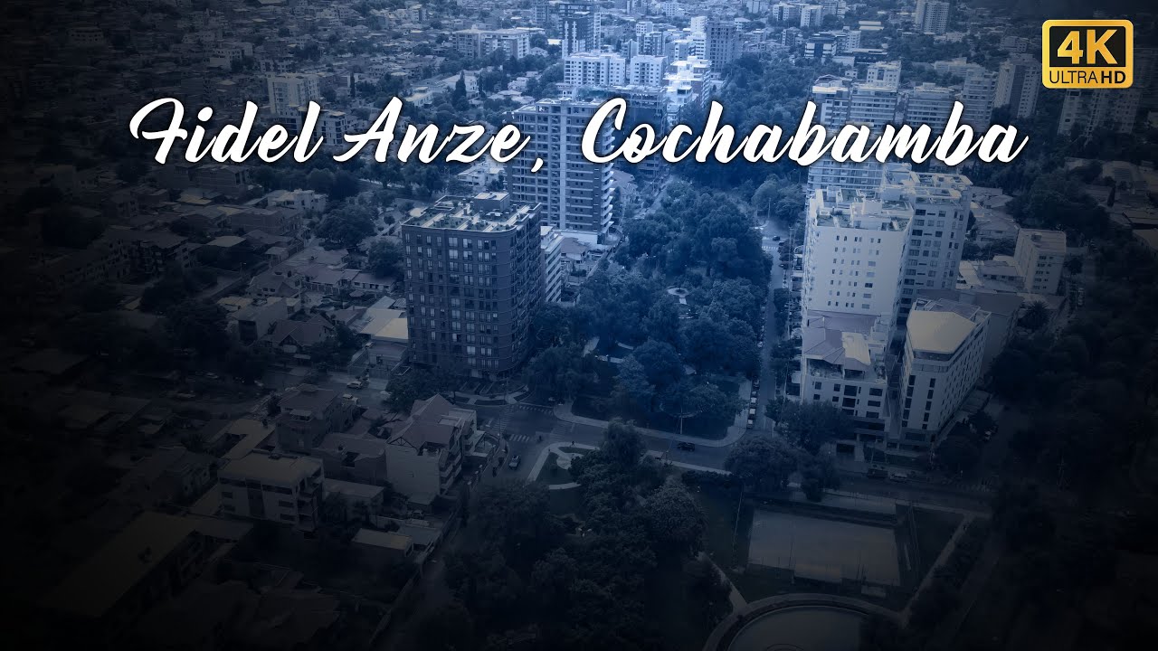 Parque Fidel Anze - Cochabamba, Bolivia (Drone 4k)
