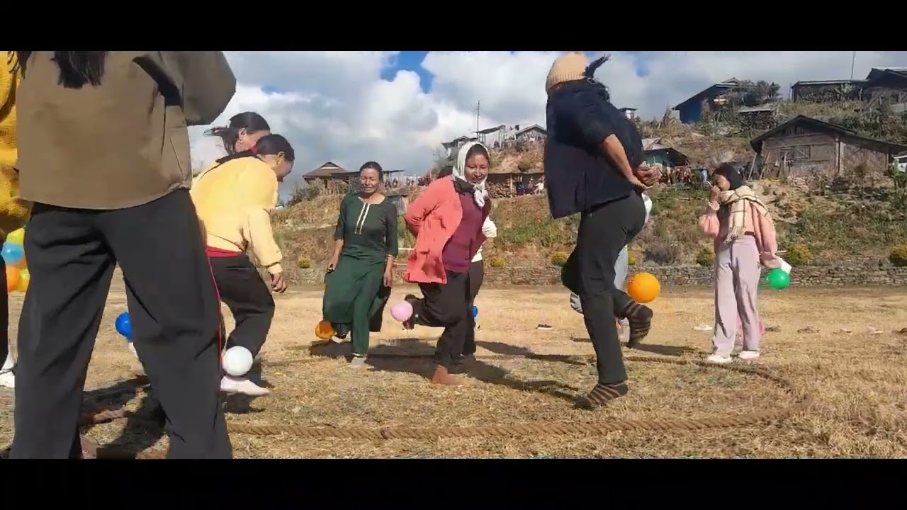 How Thangthure Village Celebrates Christmas | Games & Sports
