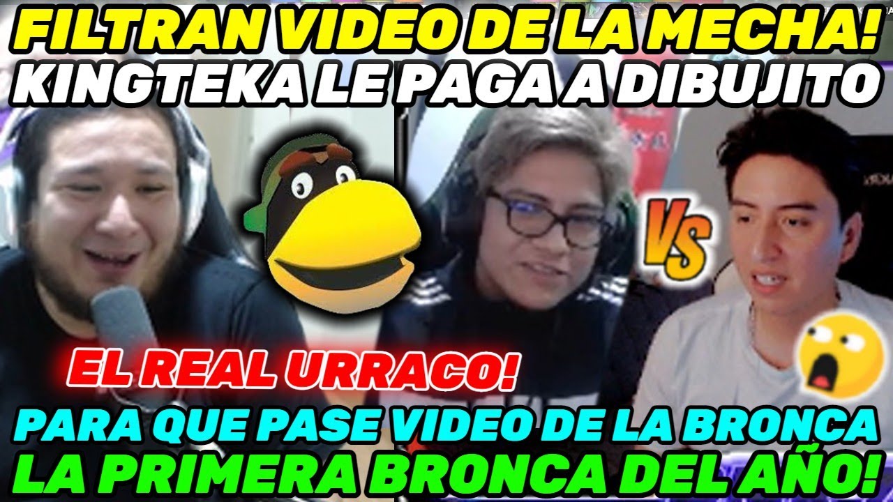 😲FILTRAN VIDEO DE LA MECHA DE PNKZ Y MADARA!😲KINGTEKA LE PAGA A DIBUJITO PARA QUE PASE EL VIDEO!
