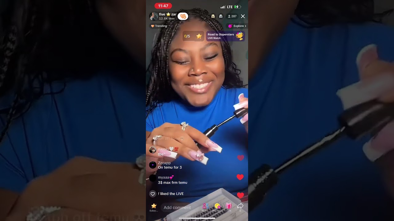 Zaria Imani TikTok live Nov 18, 2023 pt. 1