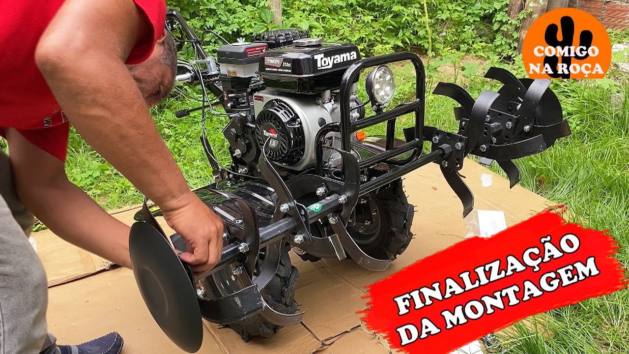 MOTOCULTIVADOR TOYAMA TT90R-XP-U, MONTAGEM PASSO A PASSO PARTE 2