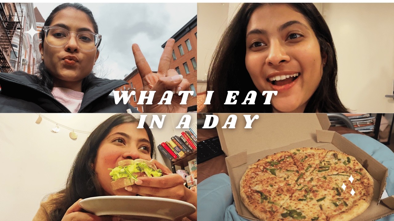 What I Eat in a Day | Weekend Edition 🍕🥞☕️✨