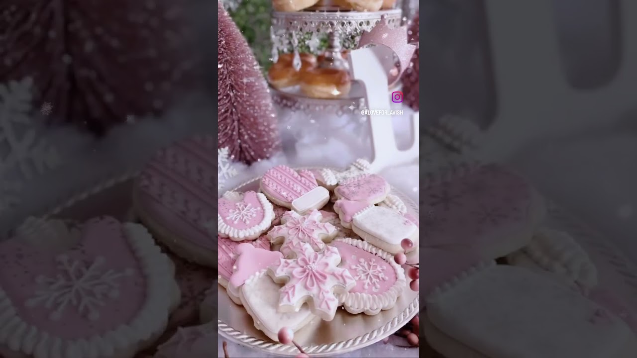 Pink Winter Wonderland Baby Shower 