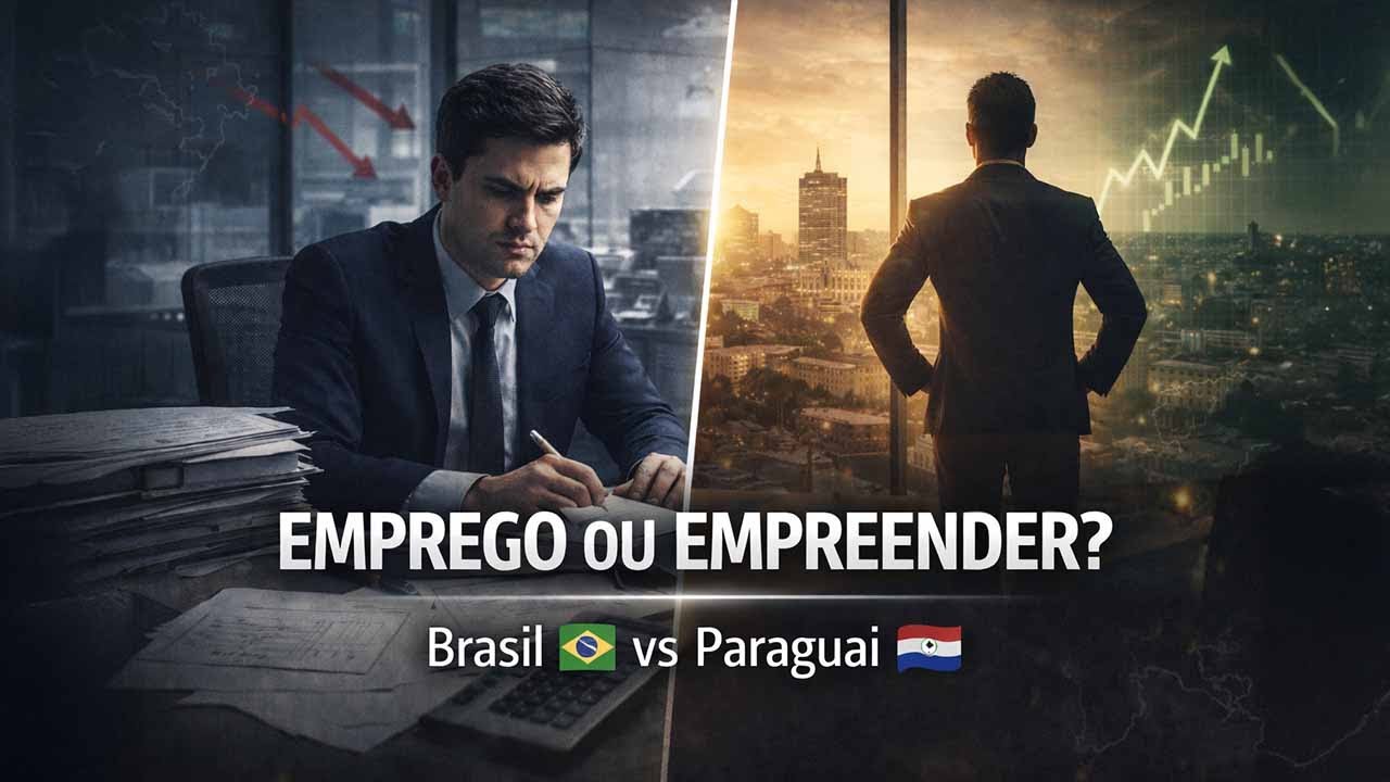 Empreender no Paraguai ou Trabalhar no Brasil? A Comparação que Ninguém Faz