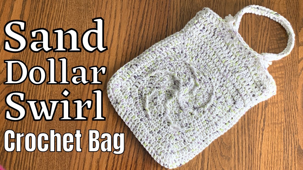 Easy Crochet Bag Technique | Sand Dollar Swirl Crochet Bag Pattern | Tutorial Tuesday Ep. 169