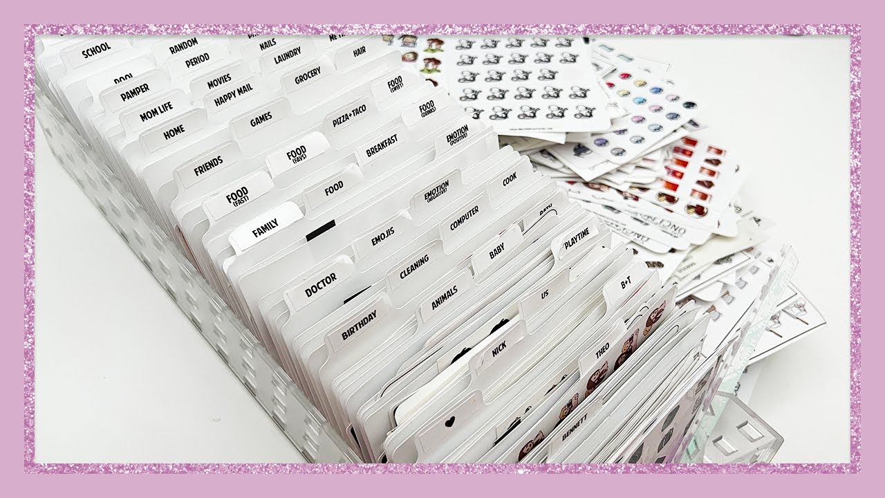 Character Sticker Declutter 🎄 PLANMAS 2022
