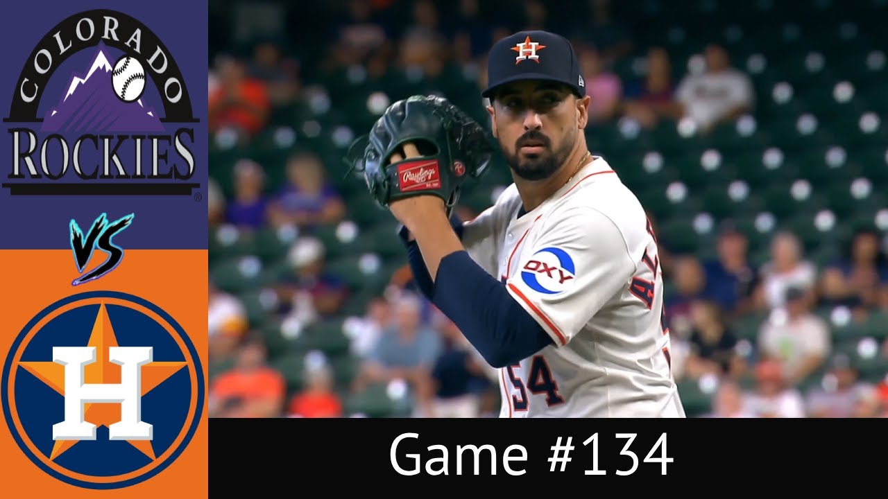 Astros VS Rockies Condensed Game 8/28/25