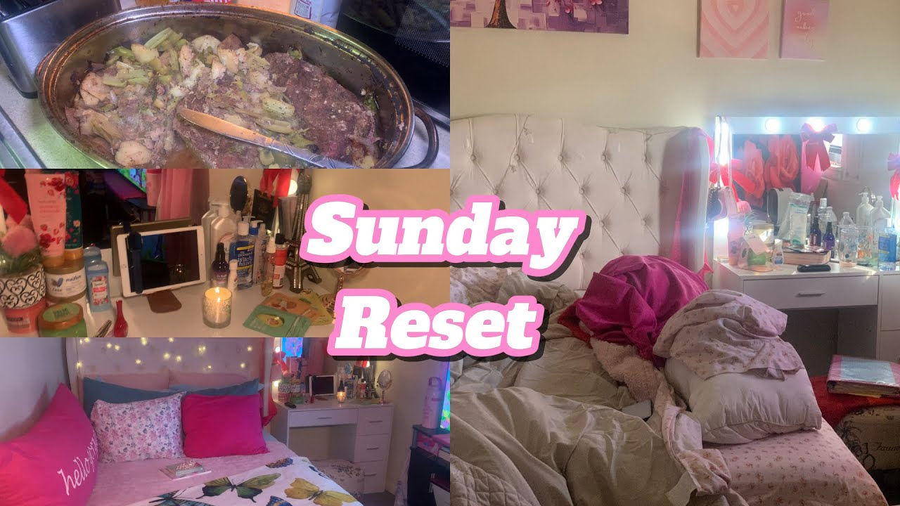 REALISTIC SPRING SUNDAY RESET| SUNDAY DINNER| FIRST YOUTUBE VLOG 🌷🍃