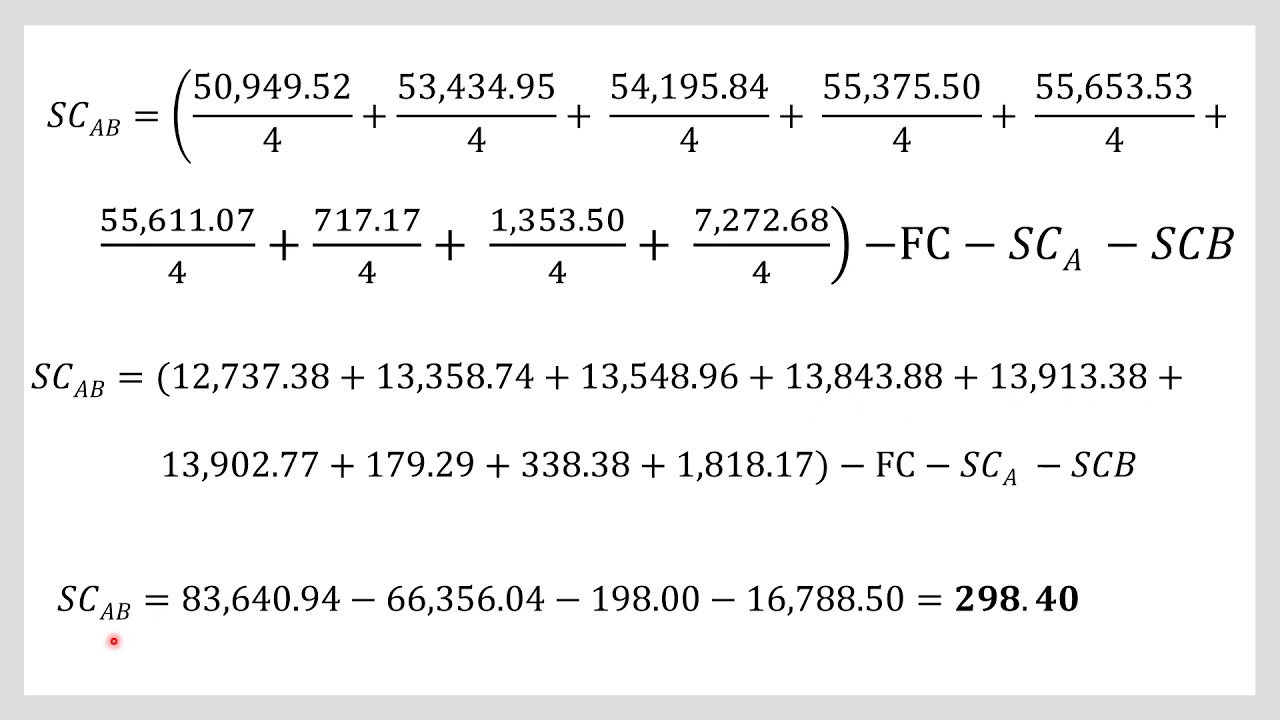Ejercicio manual de una arreglo factorial en un diseño completamente al azar
