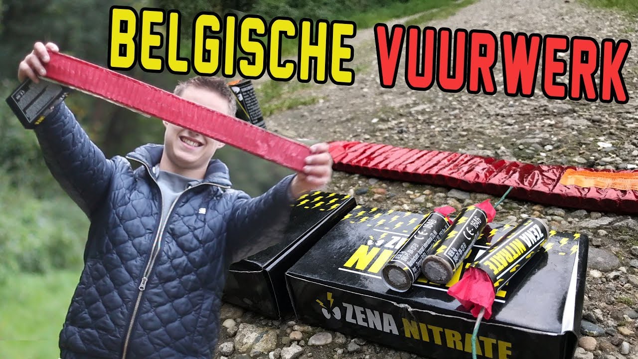 TESTING NEW FIREWORKS FROM BELGIUM!!