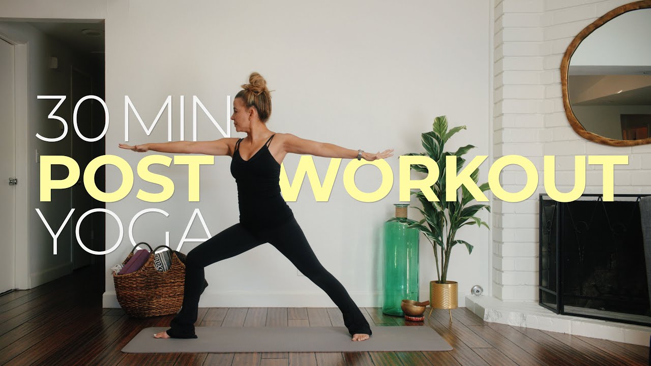 30-Minute Post-Workout Hatha Yoga for DEEP STRETCH | Alignment & Active Recovery