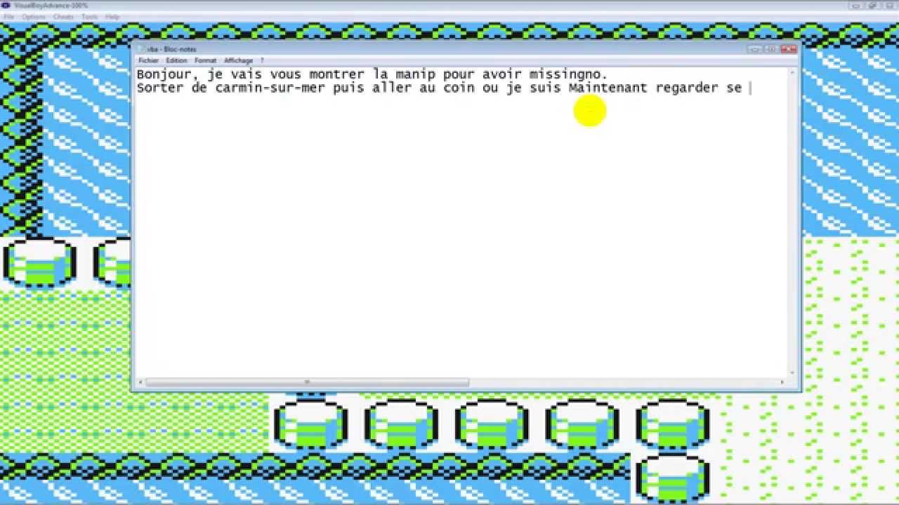 Attraper missingno sur pkmn jaune